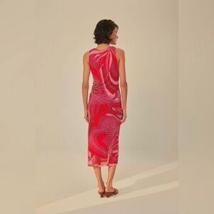 Farm Rio Endless Summer Mesh Midi